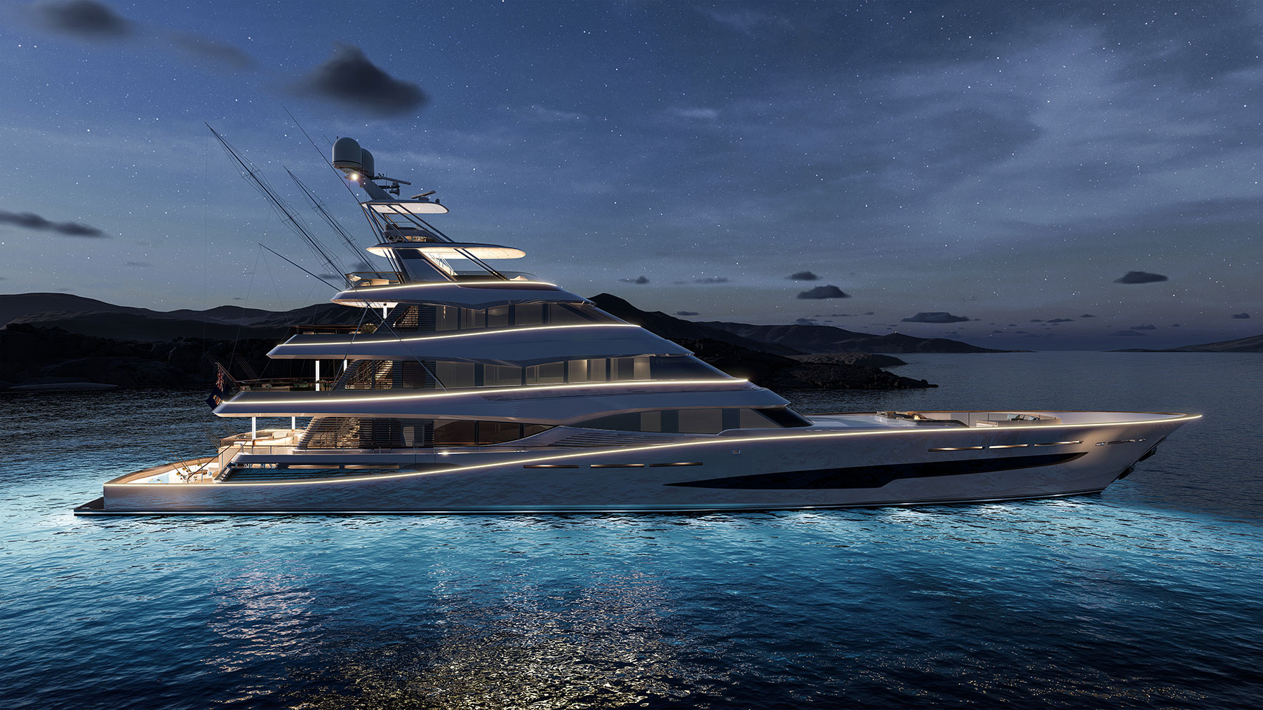 Royal-Huisman-project-406-rendering-7770-1—Exterior-Night-Render-by-Vripack-Design Royal-Huisman-project-406-rendering-7770-1---Exterior-Night-Render-by-Vripack-Design