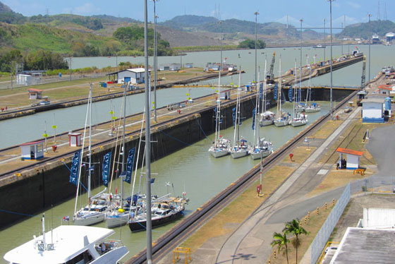 OysterWorldRally-PanamaCanalTransit-MirafloresLock OysterWorldRally-PanamaCanalTransit-MirafloresLock