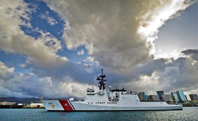 U.S. Coast Guard Cutter Waesche visits Honolulu U.S. Coast Guard Cutter Waesche visits Honolulu