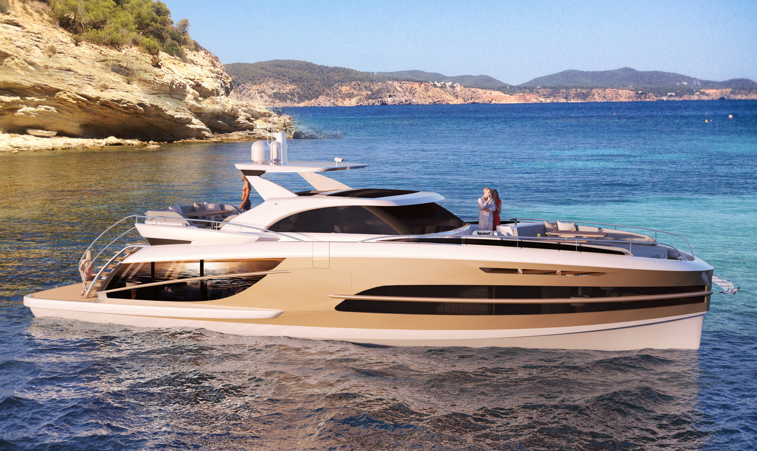 VAN DER VALK BeachClub 600 – Side view VAN DER VALK BeachClub 600 - Side view