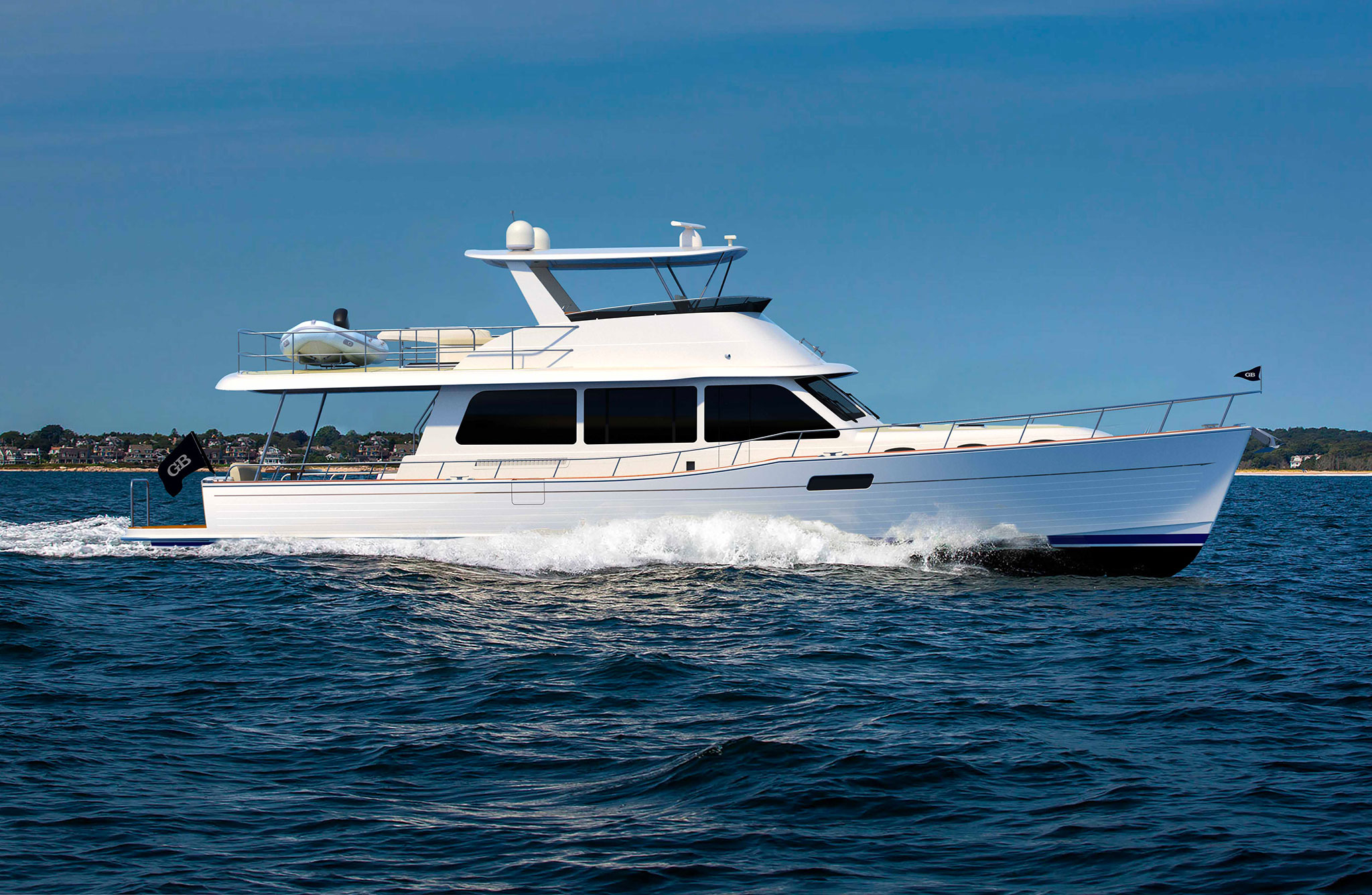 Grand Banks Yachts Introduces Its New 62GB62-PERSPECTIVE-VIEW03-(1) Photo courtesy of Grand Banks Yachts