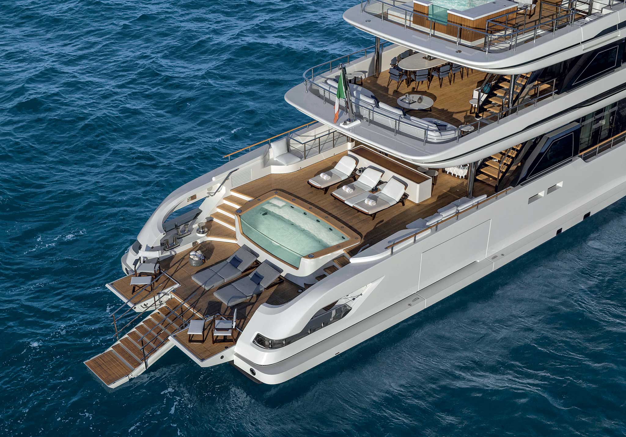 Photo: Custom Line Yachts