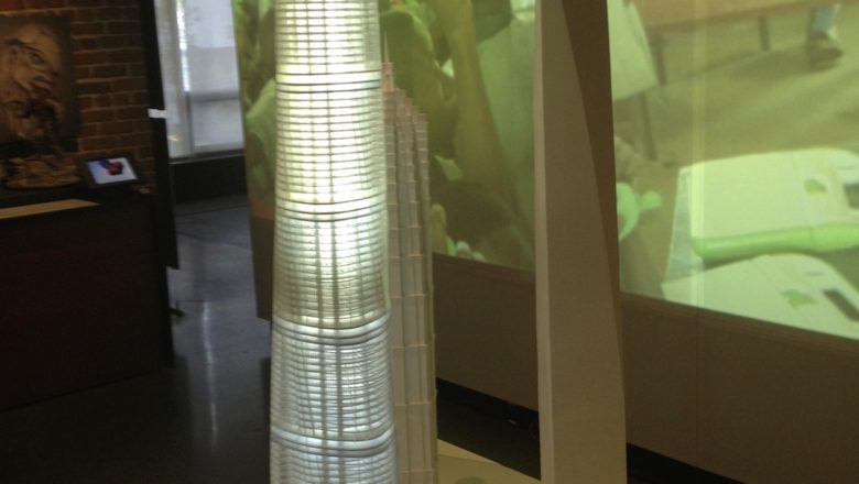 Model of the Shanghai Tower