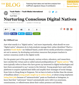 huffington post blog digital native