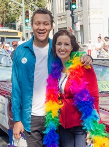 Rafael Jones and Libby Schaaf