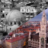 Samer Marash, 22, has settled into Munich after leaving his home in Aleppo, Syria.