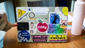 Eliza Visconsi &lsquo;29 laptop stickers