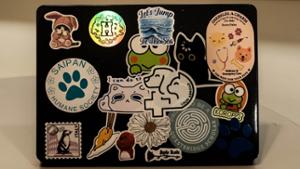 Cindy Ma &rsquo;28 laptop stickers