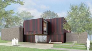 Wellin Museum rendering