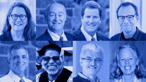 Collage of faculty who retired in 2025