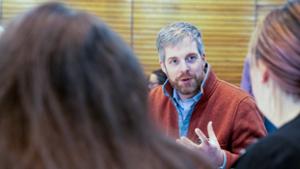 Students and faculty enjoy the Dr. Martin Luther King, Jr. Dinner