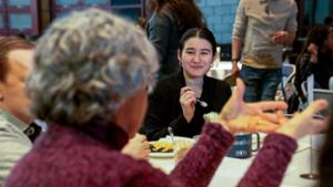 Students and faculty enjoy the Dr. Martin Luther King, Jr. Dinner