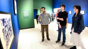 Zach Yasinov &rsquo;26, Liam Maier &rsquo;29 and Lily Watts &rsquo;26.