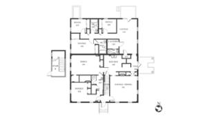 3989 Campus Rd. Floor Plan - First Floor