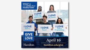 Give to What You Love April 16