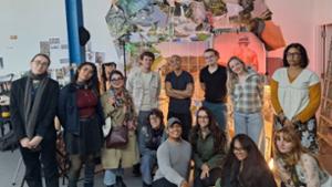 Junior Art seminar visits galleries in New York City. Photo: Jasper DeWitt &rsquo;27