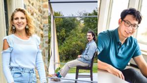 IDS Majors Sophia Archos, Andrew Charman, and Zhaosen Guo