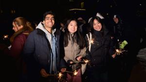 The Lighting of our Village. Photo: Eniman Imoke &lsquo;26