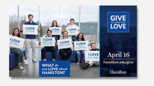 Give To What You Love April 16