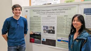 Max Girard ’24 and Charlotte Clark ’25