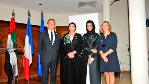 Read more about Manal Ataya &rsquo;01 Receives France&rsquo;s Chevaliers de l&rsquo;Ordre des Arts et des Lettres