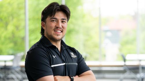 Read more about Spadaccini&rsquo;s &rsquo;26 Injury Recovery Inspires a Future in Strength &amp; Conditioning