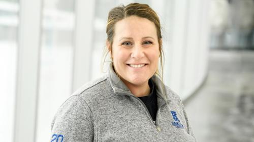 Page Header photo of Kaillie Briscoe Kelly &rsquo;09, Women&rsquo;s Lacrosse Head Coach and Assistant Professor of Physical Education