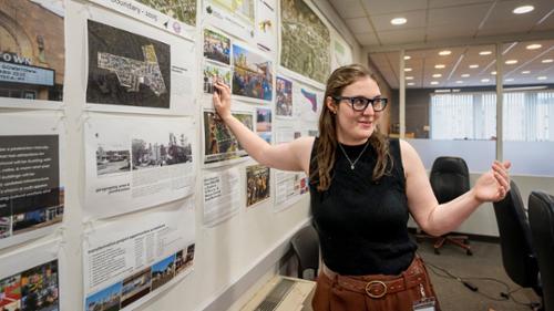 Read more about Alix &rsquo;25  Takes Passion for GIS Mapping to Utica City Hall