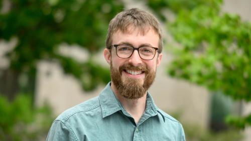 Page Header photo of Nicolas Roberts, Assistant Professor of Geosciences