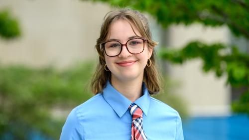 Page Header photo of Elodie Bourgeois, Teaching Fellow in French