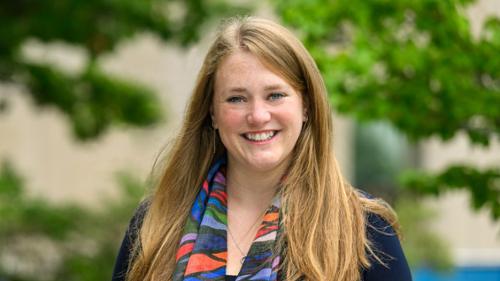 Page Header photo of Claire Burdick, Visiting Assistant Professor of Literature