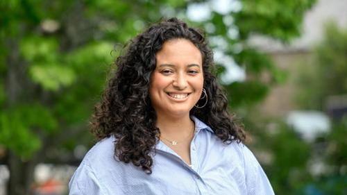 Page Header photo of Aalayna Green, Visiting Instructor of Environmental Studies