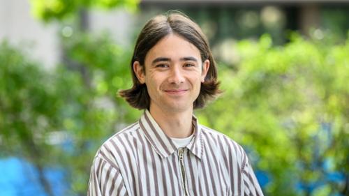 Page Header photo of Theodore Jacobson, Visiting Assistant Professor of Physics