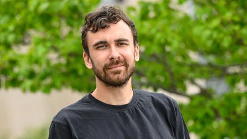 Page Header photo of Zachary Desjardins-Mooney, Visiting Assistant Professor of French & Francophone Studies