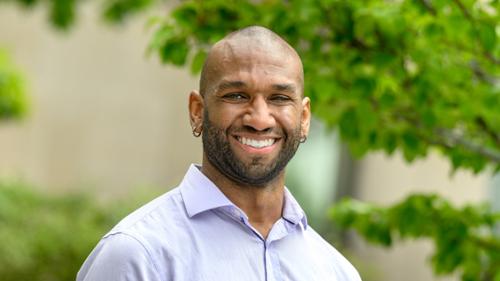 Page Header photo of Nikolas Owens, Visiting Assistant Professor of Dance and Movement Studies