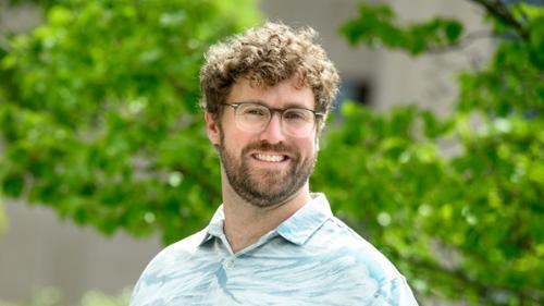 Page Header photo of Andrew Stocker, Visiting Assistant Professor of Mathematics and Statistics