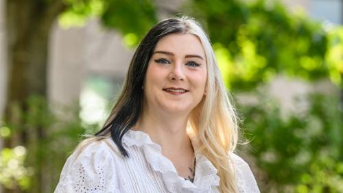 Page Header photo of Wren Vetens, Visiting Assistant Professor of Physics