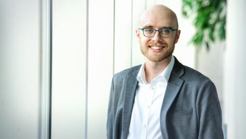 Page Header photo of Clark Bowman, Assistant Professor of Mathematics and Statistics