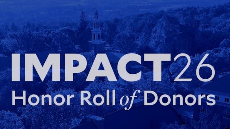 Impact 2026 Honor Roll of Donors