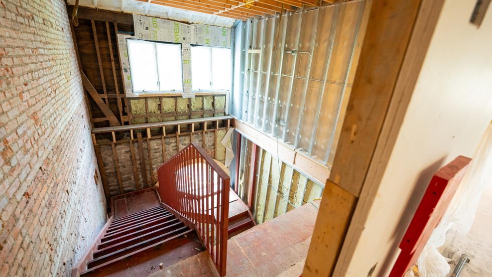 Campus Construction Updates - Root Hall Renovation - Hamilton College