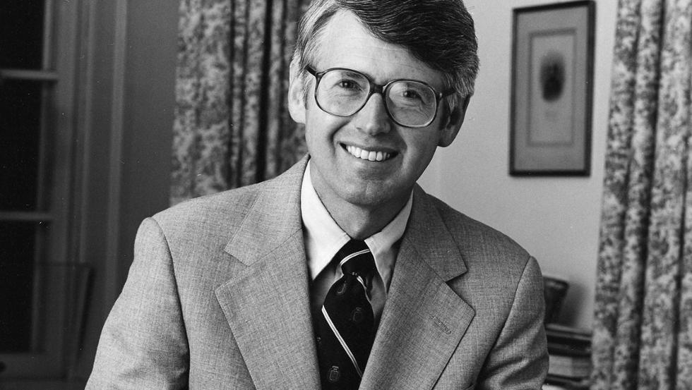 Former Hamilton College President Martin Carovano