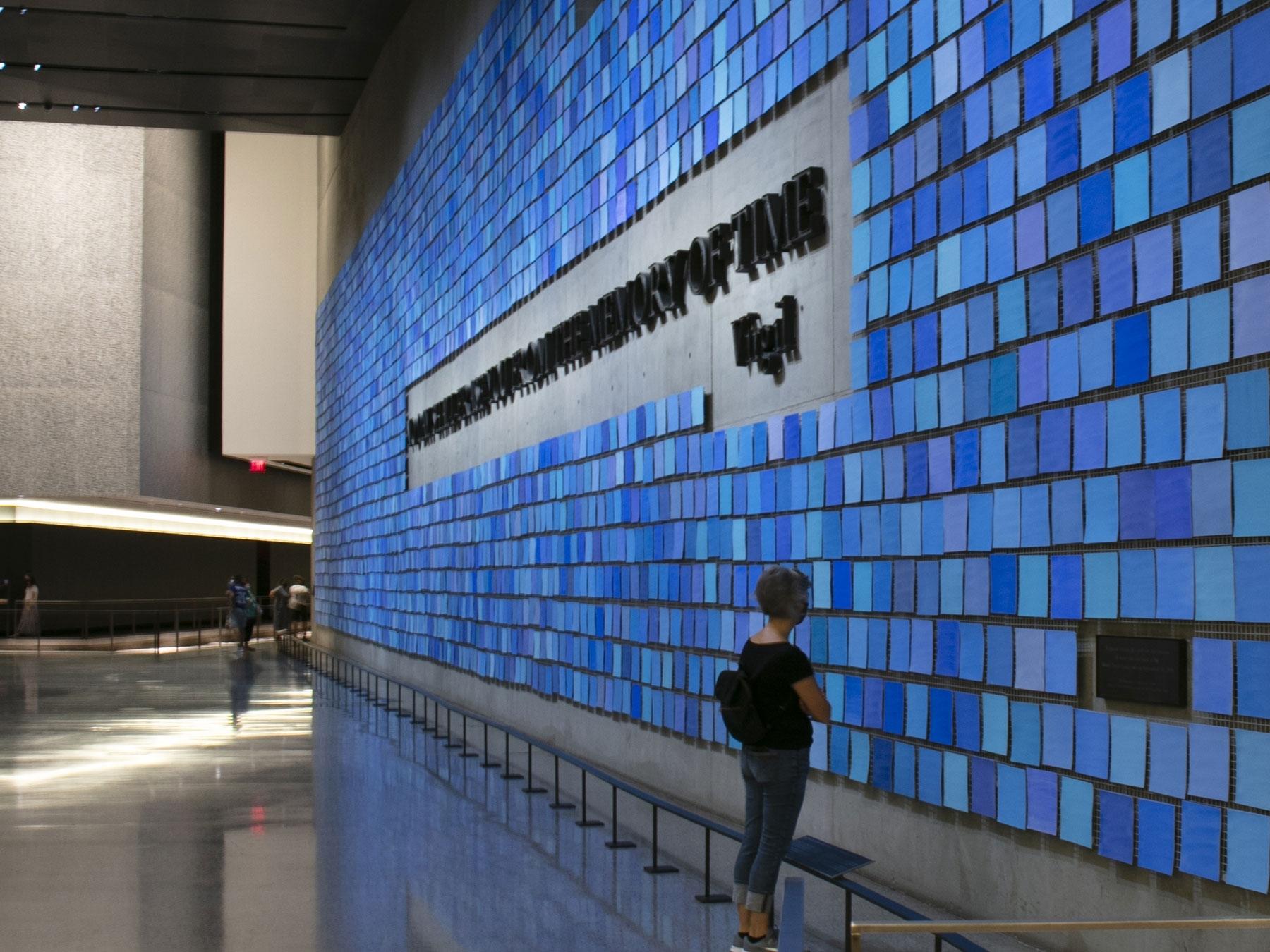 Spencer Finch ’85 created an installation commissioned for the New York City National 9/11 Memorial & Museum.