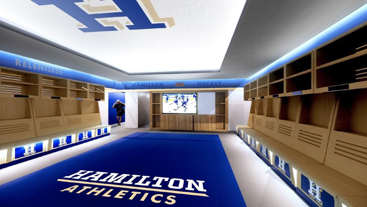 Proposed View of New Sage Rink Locker Room