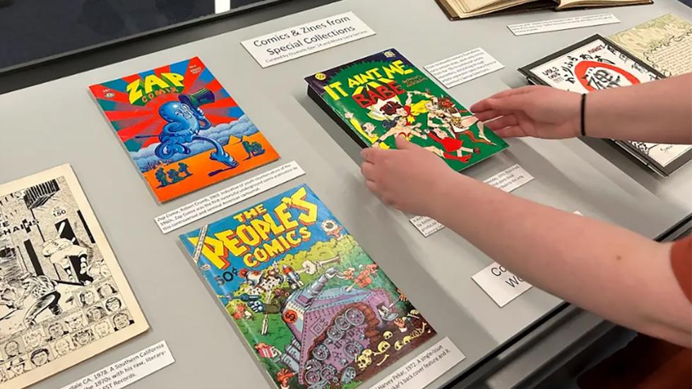 Kirkland Zine Fest Exhibit by Elizabeth Gee ’24