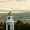 Hamilton College Chapel drone aerial photo