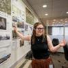 Audrey Alix '25 works with maps and Geographic Information Systems in her job as a Utica, N.Y. city planner.