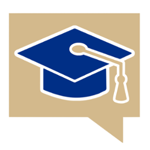 Faculty Workday Advisory Group graduation cap icon