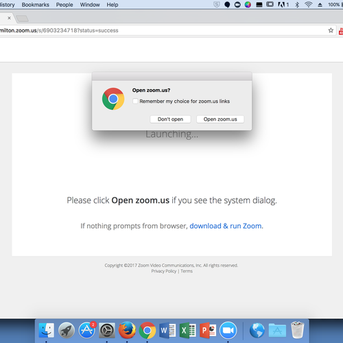 Resource Center Getting Started With Zoom Hamilton College