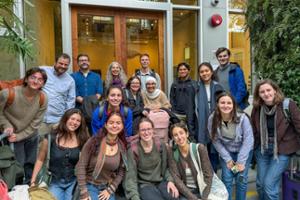 Evan Reed &rsquo;26 participates in the Levitt Center's Justice Lab program.