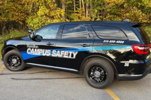 Campus safety car